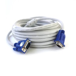 Кабель VGA (HD15) - VGA (HD15) ViTi (1521) 10 м белый