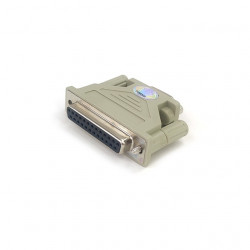 Переходник DB25PF - DB9PM V-T (AA06010) бежевый