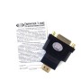 Переходник HDMI — DVI-D ViTi (760) черный