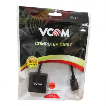 Переходник HDMI - VGA Voom (7508) черный