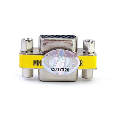 Переходник VGA f-f ViTi VGA(f-f) серый