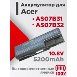 Аккумулятор для ноутбука Acer Aspire 5520 (AS07B31) черный