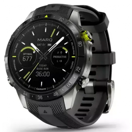 Смарт-часы Garmin MARQ Athlete Gen 2 (010-02648-41) черный (1 ремешок) 46 мм