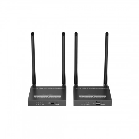 Беспроводной удлинитель HDMI + KVM Lenkeng LKV677KVM черный