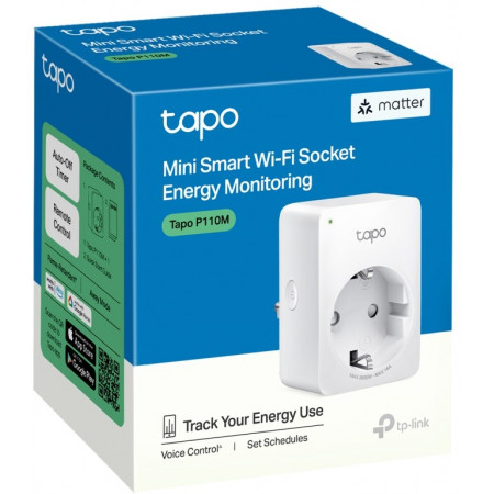 Умная розетка TP-Link Tapo P110M белый