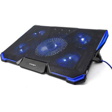 Подставка для ноутбука CROWN CMLS-k331 BLUE (CMLS-K331 Blue) черный