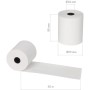 Лента 80*18 мм, 60 м BRAUBERG Thermal Eco 80
