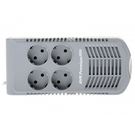 Стабилизатор напряжения Defender AVR Premium 1000i (Premium 1000i) серый