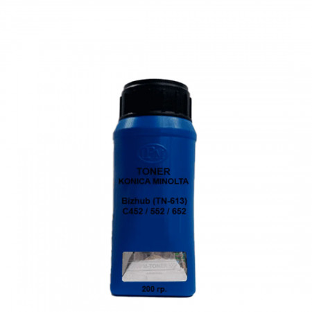 Тонер KONICA MINOLTA Bizhub (TN-613) C452 / 552 / 652 200гр. голубой