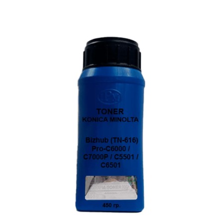 Тонер KONICA MINOLTA Bizhub (TN-616) Pro-C6000 / C7000P / C5501 / C6501 450 гр. голубой