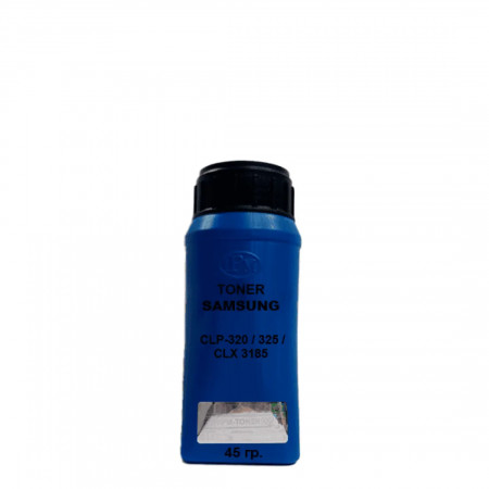Тонер SAMSUNG CLP-320 / 325 / CLX 3185 45 гр. IPM голубой