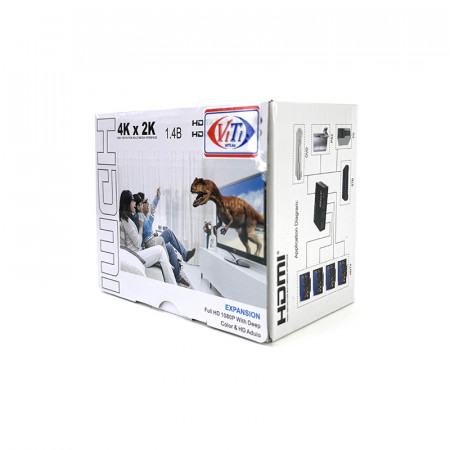 HDMI сплиттер ViTi HDSP2A черный
