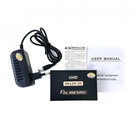 HDMI сплиттер ViTi HDSP4A черный