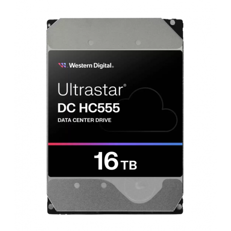 16TB Жесткий диск Server WD/HGST ULTRASTAR DC HC555 (WUH722016CLE6L4) черный