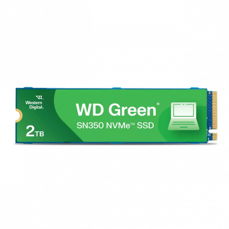 2 ТБ SSD диск Western Digital GREEN SN350 (WDS200T3G0C-00AZL0) зеленый