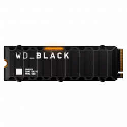 4 ТБ SSD диск Western Digital BLACK SN850X с радиатором (WDS400T2X0E-00BCA0) черный