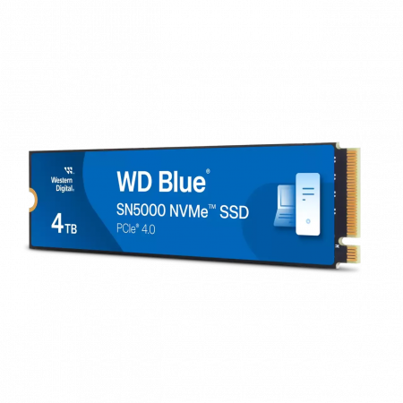 4 ТБ SSD диск Western Digital BLUE SN5000 (WDS400T4B0E-00BKY0) синий