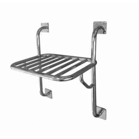 Табуреты, стулья и сиденья для ванной/душа 530*400*200 AISI 304 (SDN-50-35-60) серебристый Табуреты, стулья и сиденья для ванной/душа 530*400*200 AISI 304 (SDN-50-35-60) серебристый