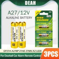 Батарейка alkaline MN27 цилиндрический [A27] (MN27/12V) 1 шт белый
