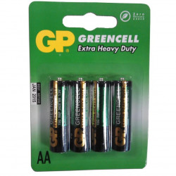 Батарейка Green cell AA Extra Heavy Duty [LR6] (LR6/1.5V) 4 шт черный