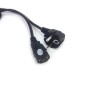 Кабель питания С13 ViTi C13 (C13 Viti) 1.8м черный