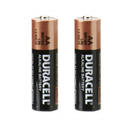 Батарейка Duracell AA Alkaline [LR6] (LR6/1.5V) 2 шт медный