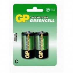 Батарейка Green Cell C Extra Heavy Duty [R14P] (GP14G/R14P/1.5V) 1 шт зелёный