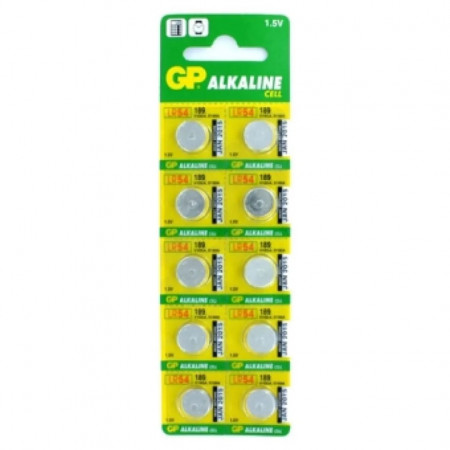 Батарейка Green Cell 189 Alkaline [LR54] (LR54/V10GA/1.5V) 1 шт серебристый