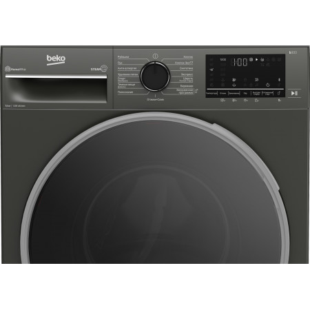 Комплект стиральной и сушильной машины Beko B3T47239A B3WFR57H2A черный