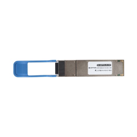 Трансивер А-Оптик AO-QSFP28-LR4-20D серебристый