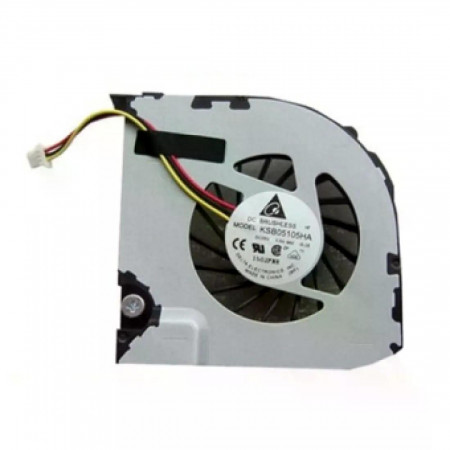 Вентилятор (кулер) для ноутбука DC BRUSHLESS KSB05105HA для HP DM4-1000 / 1100 / 1200 / DM4-1300 черный