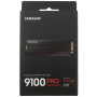 2 ТБ SSD диск Samsung 9100 PRO с радиатором (MZ-VAP2T0CW) черный