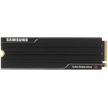 4 ТБ SSD диск Samsung 9100 PRO с радиатором (MZ-VAP4T0CW) черный