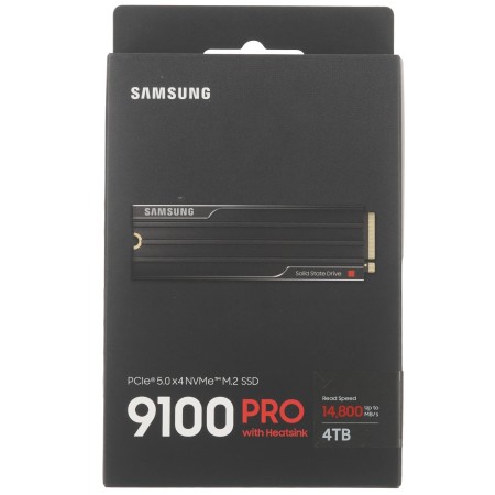 4 ТБ SSD диск Samsung 9100 PRO (MZ-VAP4T0CW) черный