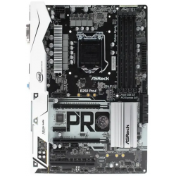 Материнская плата ASRock B250 PRO4 черный