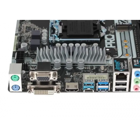 Материнская плата ASRock H270M PRO4 черный