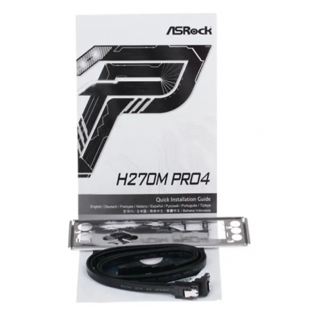 Материнская плата ASRock H270M PRO4 черный