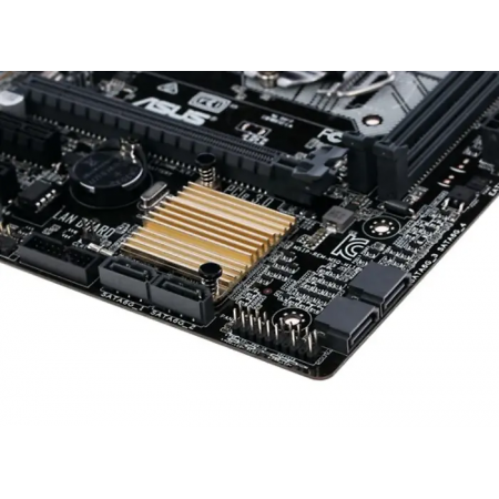 Материнская плата ASUS H110M-K черный