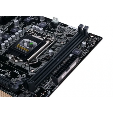 Материнская плата ASUS H110M-K черный