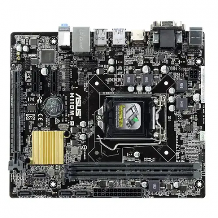 Материнская плата ASUS H110M-R/C/SI черный