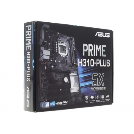 Материнская плата ASUS PRIME H310-PLUS черный