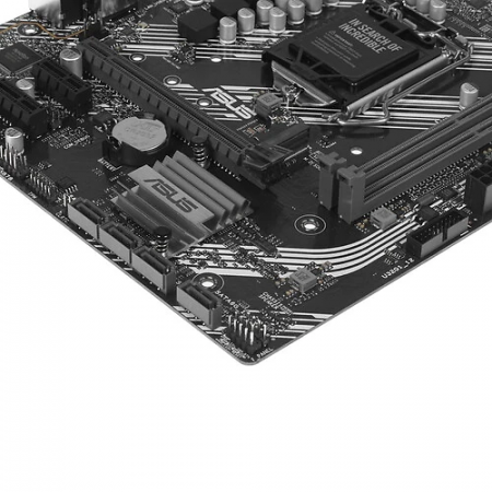 Материнская плата ASUS PRIME H410M-A черный