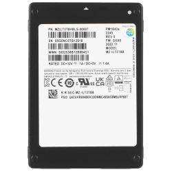 3.84 ТБ SSD диск Samsung PM1643a (MZILT3T8HBLS-00007) черный
