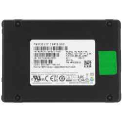3.84 ТБ SSD диск Samsung PM1733 (MZWLR3T8HBLS-00007) черный