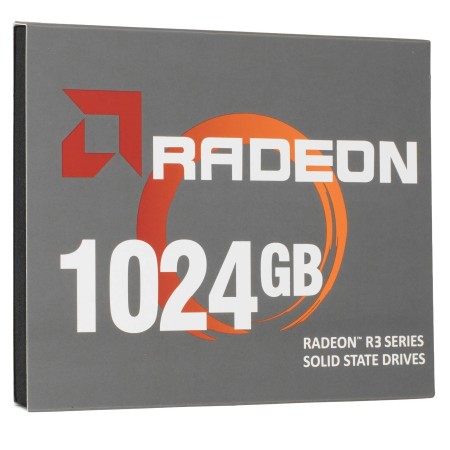 1 ТБ SSD диск AMD Radeon R3 (R3SL1024G2) черный