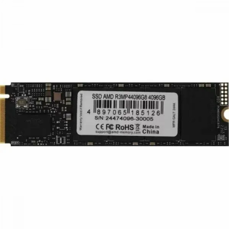 4 ТБ SSD диск AMD RADEON R3 (R3MP44096G8) черный