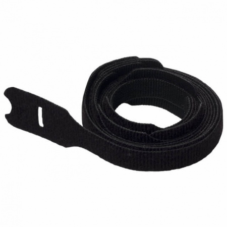 Кабельная стяжка VELCRO ONE-WRAP 1×12 BLACK черный