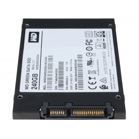 240 ГБ SSD диск Western Digital Green (WDS240G2G0A) черный