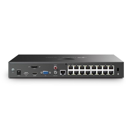 16-канальный IP-видеорегистратор TP-Link VIGI NVR2016H-16MP черный