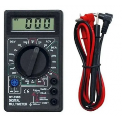 Мультиметр цифровой DT-830B черный